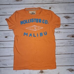 Hollister Y2K T-shirt Applique Lettering